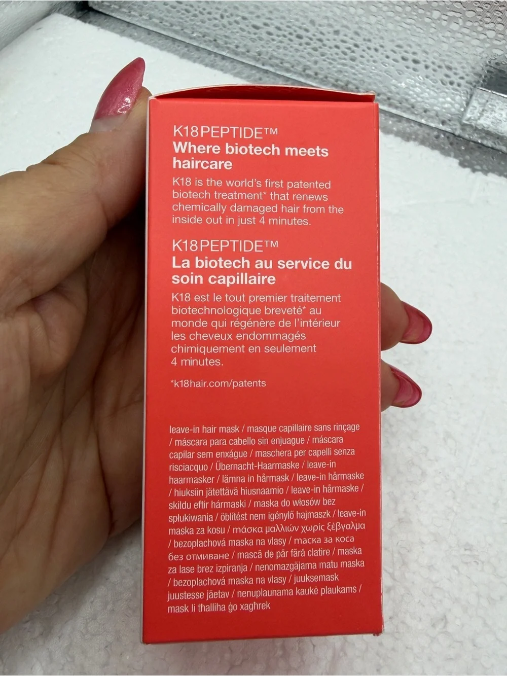 Biomimetic Hairscience Leave-In Molecular Repair Hair Mask - 1.7 fl oz